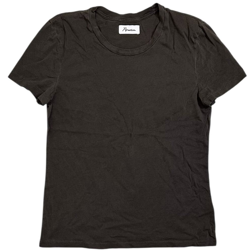 Rowan Brown Short Sleeve Crewneck Tee
